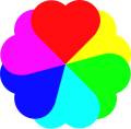 Free Free Heart Rainbow Svg 818 SVG PNG EPS DXF File