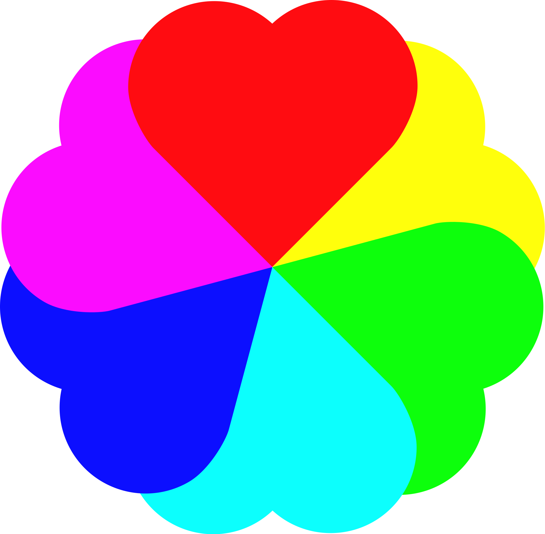 Download File Love Heart Rainbow Svg Wikimedia Commons