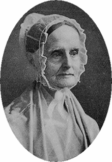 Lucretia Mott was a guiding light of the conventions, and presided over two of them. LucretiaMott-postcard-portrait.png