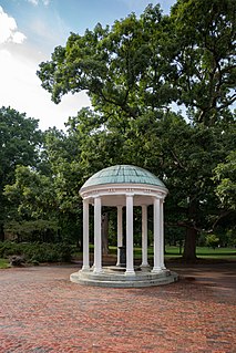 Old Well Landmark of university of North Carolina at Chapel Hill