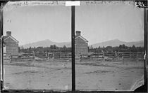 Mt. Baldy viewed from Beaver, photographed by William Bell during the 1872 Wheeler Survey