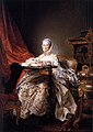 Madame de Pompadour al suo telaio da ricamo