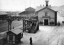 Former station on the Rheinstrasse Mainz-Bahnhof-Rheinstrasse-1884.jpg