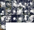 Major tropical cyclones in 2017.