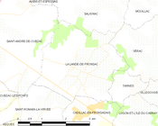 La Lande-de-Fronsac só͘-chāi tē-tô͘ ê uī-tì