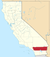 Localizacion de Riverside California