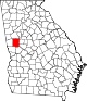 Map of Georgia highlighting Meriwether County.svg