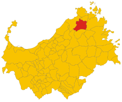 Luogosanto település térképe (Sassari tartomány, Szardínia régió, Olaszország) - 2016.svg