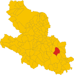 Петторано-суль-Гицио - Карта
