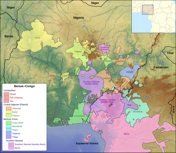 File:Map of the Benue–Congo languages of Nigeria and Cameroon.svg