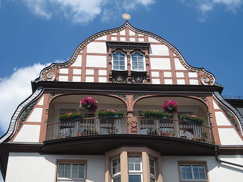 Deutschhausstraße 22 (Detail Balkon)