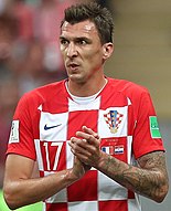 Mario Mandžukić, fotballspiller født 21. mai 1986.