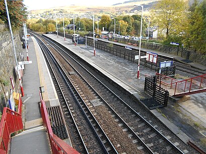 Marsden railway station, general view, Oct 2015.JPG