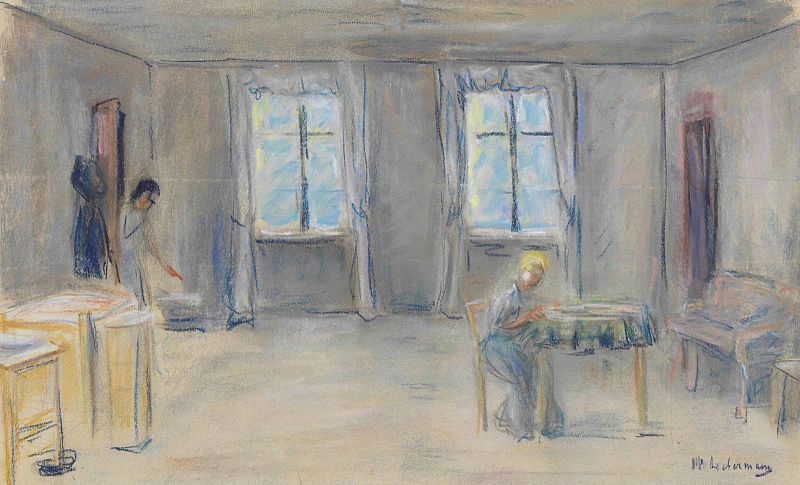 File:Max Liebermann - Gastzimmer--Dekorentwurf zum IV. Akt von Gerhart Hauptmanns Drama Gabriel Schillings Flucht.jpg