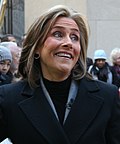 Photo of Meredith Vieira in NYC, 2009.