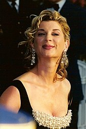 Michèle Laroque at the 2001 Cannes Film Festival