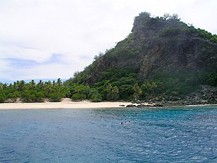 L'isola di Monuriki nelle Figi, luogo delle riprese