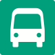 Bus network icon