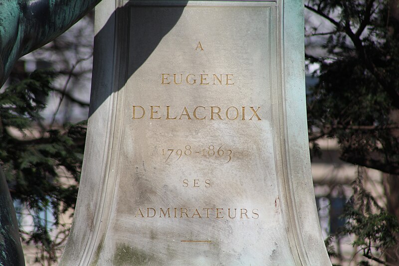 File:Monument Delacroix Palais Luxembourg Paris 9.jpg