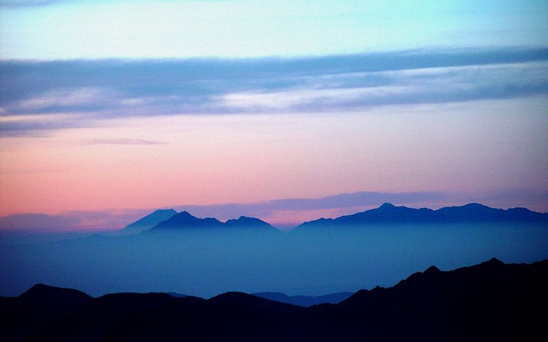 File:Mount Fuji from Mount Kasa.JPG