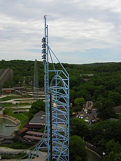 Mr. Freeze (roller coaster) Launched roller coasters at Six Flags parks