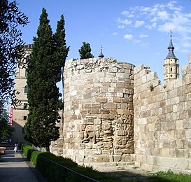 Murallas romanas de Zaragoza.jpg