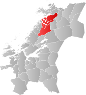 Namsos within Trøndelag