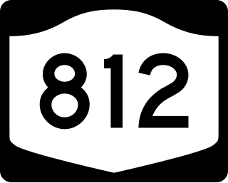 <span class="mw-page-title-main">New York State Route 812</span> State highway in the North Country of New York, USA