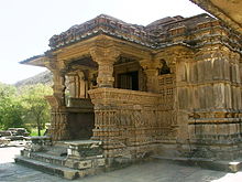 One of the Sahasra Bahu Temples built during the 10th century CE. Nagda2.jpg