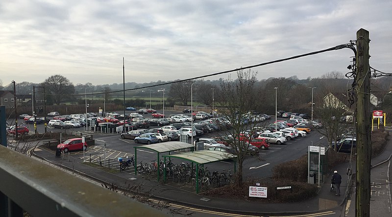 File:Nailsea and Backwell station car park.jpg