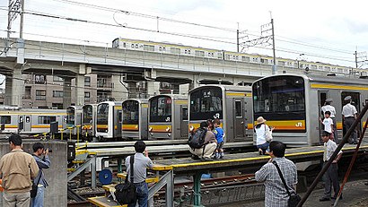 鎌倉車両センター中原支所への交通機関を使った移動方法