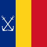 Vlajka rumunského námořnictva