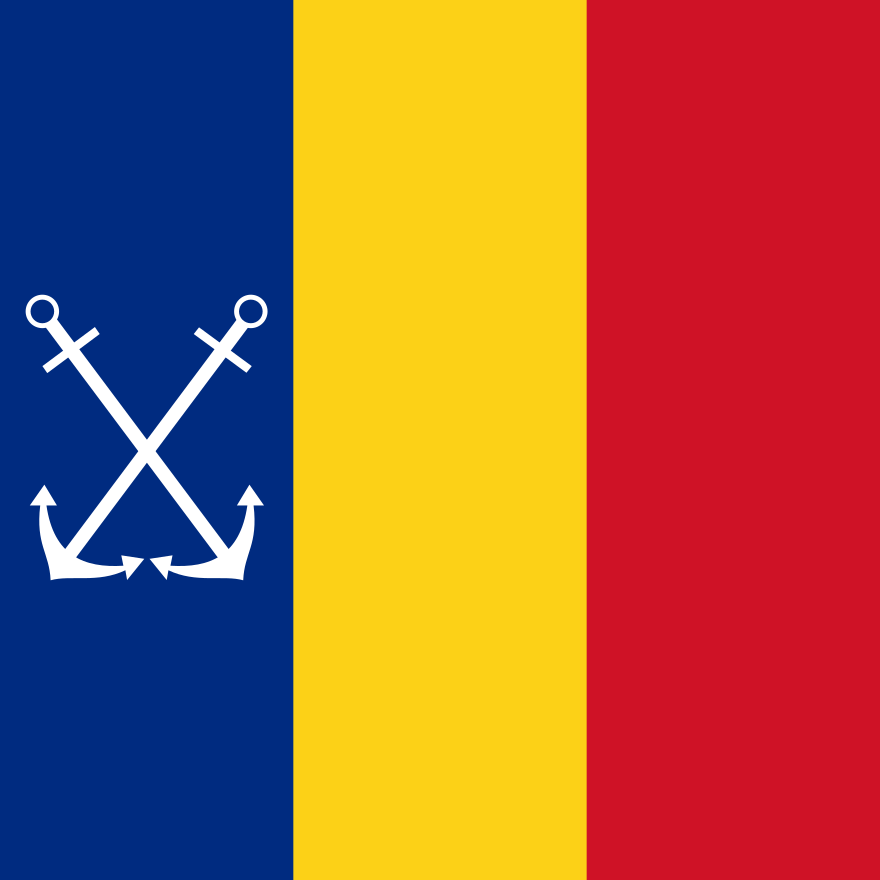 2:3 Ratio with Correct Pantone Colours Romania Flag 