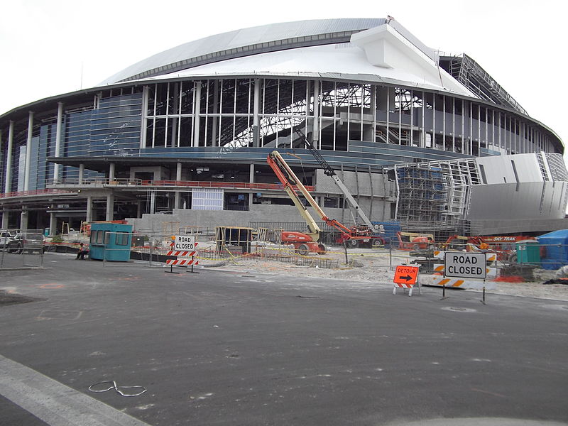 File:New marlins ballpark under construction.JPG