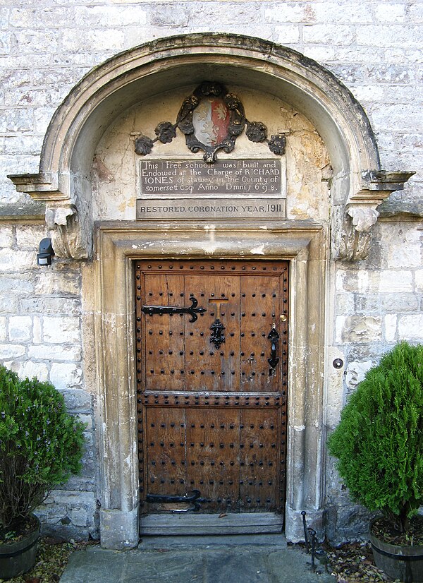 Former school entrance