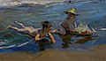 Chicos en la playa (1904)
