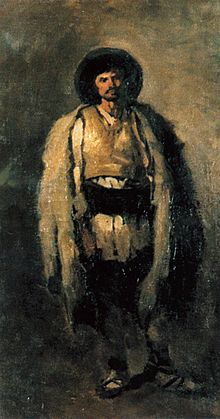 Mocanul [ro] ("The Mocan"), 1867 painting by Nicolae Grigorescu Nicolae Grigorescu - Mocanul.jpg