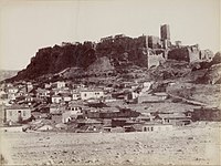 Severozápadní strana Akropole a okolí, 1851