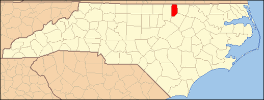 North Carolina Map Highlighting Vance County.PNG