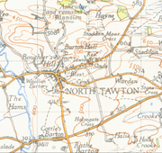 North Tawtonmap 1946.png