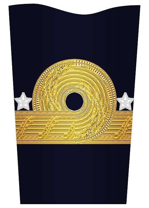 Sleeve insignia for a vice admiral (1878–1972)