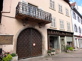 Illustrasjonsbilde av artikkelen Maison på 7, place de l'Étoile i Obernai