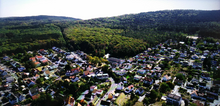 Obernhain from the air (view in west direction)