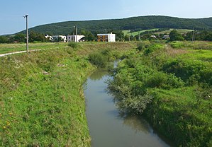 The Oľka near Žalobín