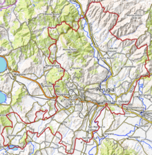 Carte topographique