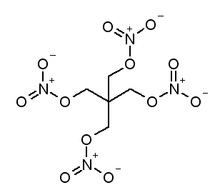 PETN Cấu trúc hóa học
