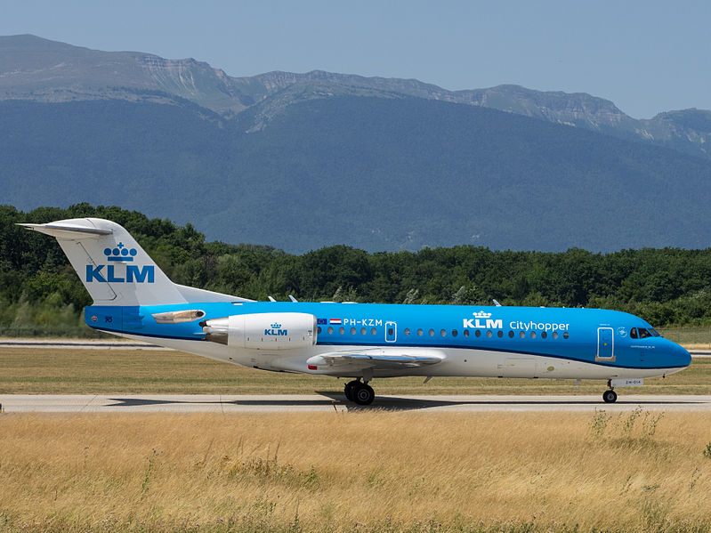 File:PH-KZM, Fokker 70, KLM (19847669402).jpg