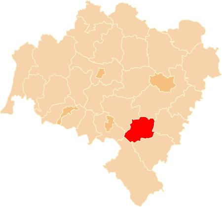 POL powiat dzierżoniowski map