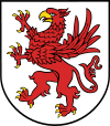 Coat of arms of the House of Pomerania depicting a griffin since 1194.
