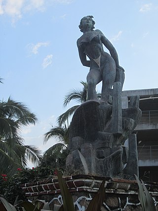 <i>Monumento de la Dama Desnuda</i> Statue in Puerto Vallarta, Jalisco, Mexico